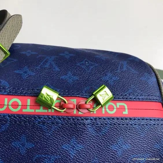 Official oldcobbler BANDOULIÈRE 55 LOUIS VUITTON KEEPALL 0602